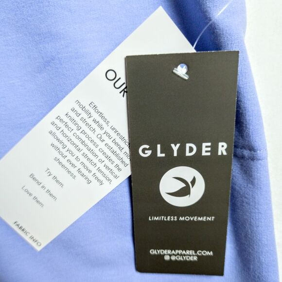 NEW Glyder Oversized Cotton Blend Shorts Lilac 2X - Picture 11 of 13